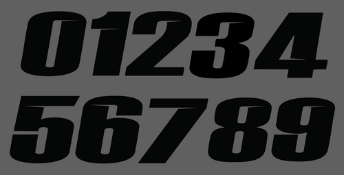 MotoCutz Plate Decal