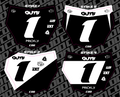 Motocutz Number Plate Decal